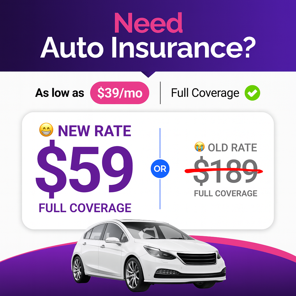 Fast Insurance Rates Facebook ad