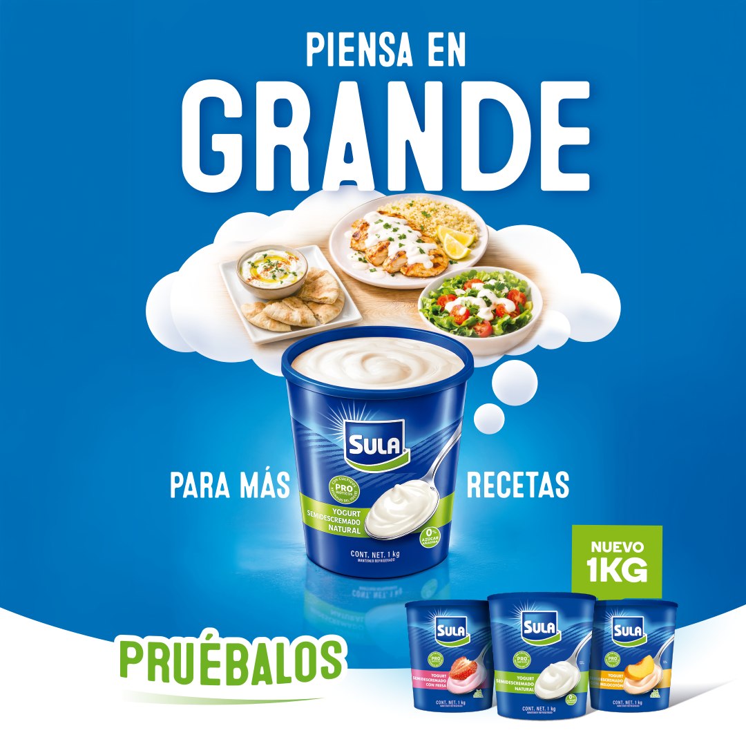 Sula Facebook ad: Hoy aderezo, mañana smoothie, el fin de semana…