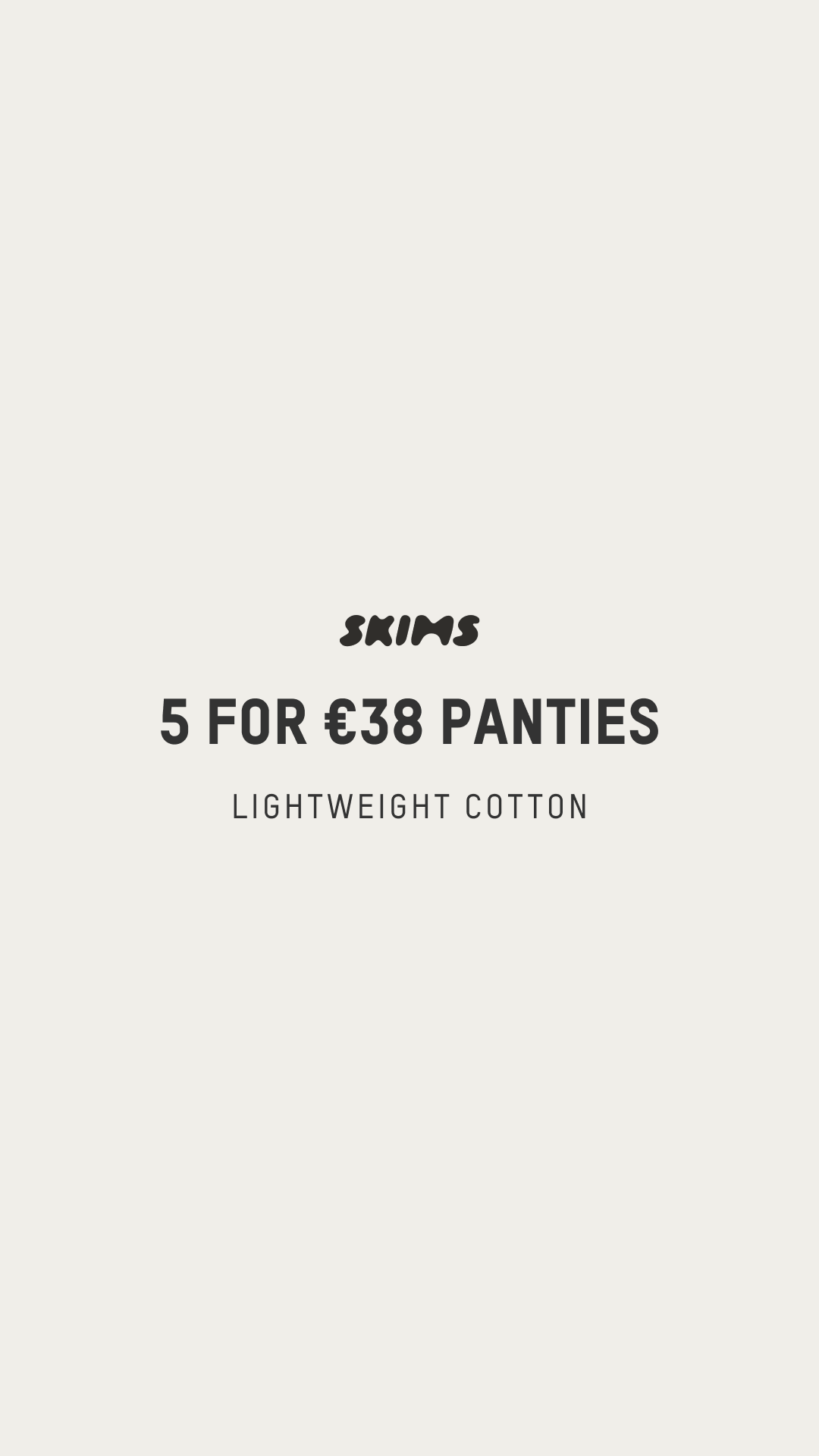 SKIMS Facebook ad