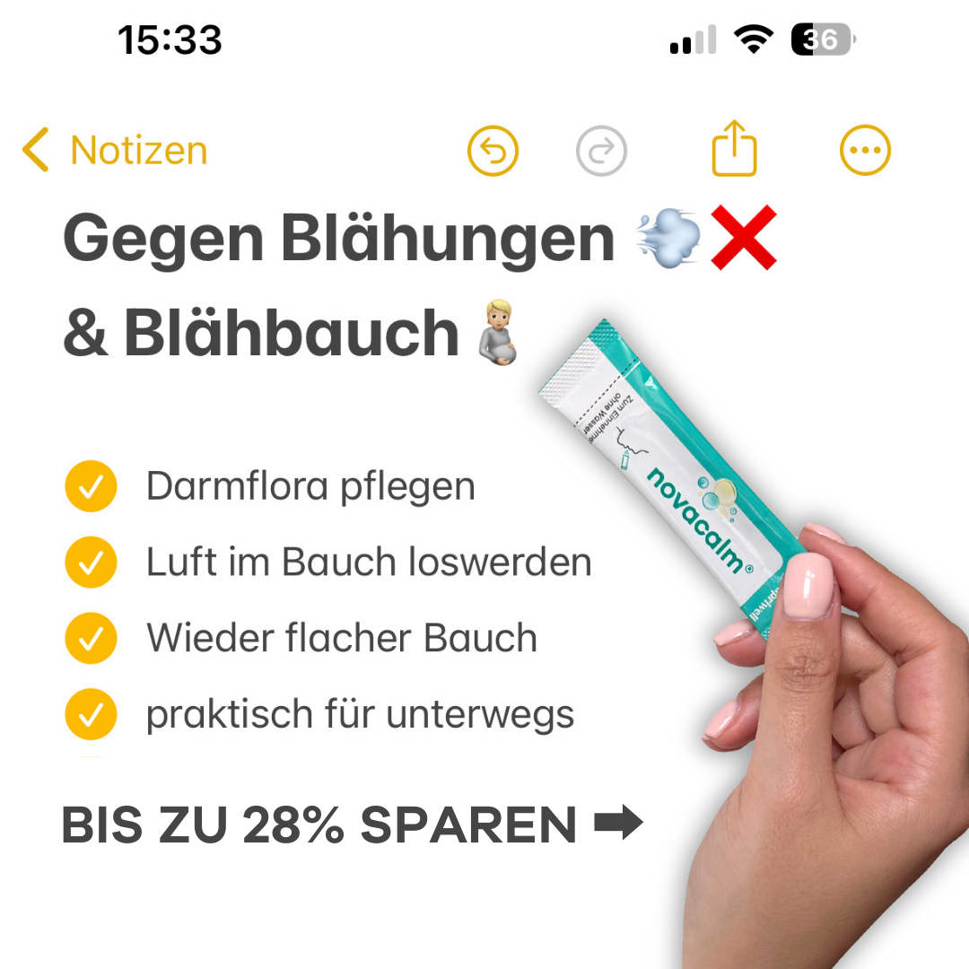 Apriwell Facebook ad: Effektiv gegen Blähungen & Blähbauch