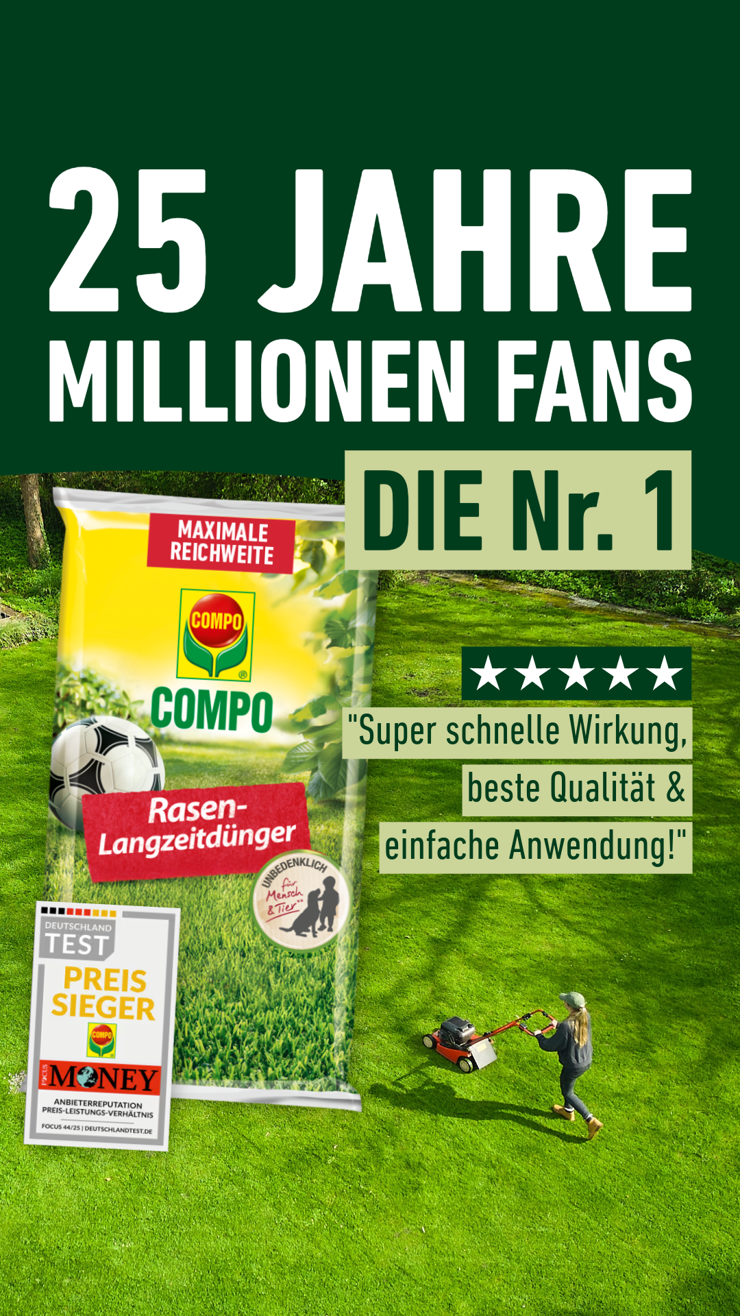 Mein COMPO Garten Facebook ad