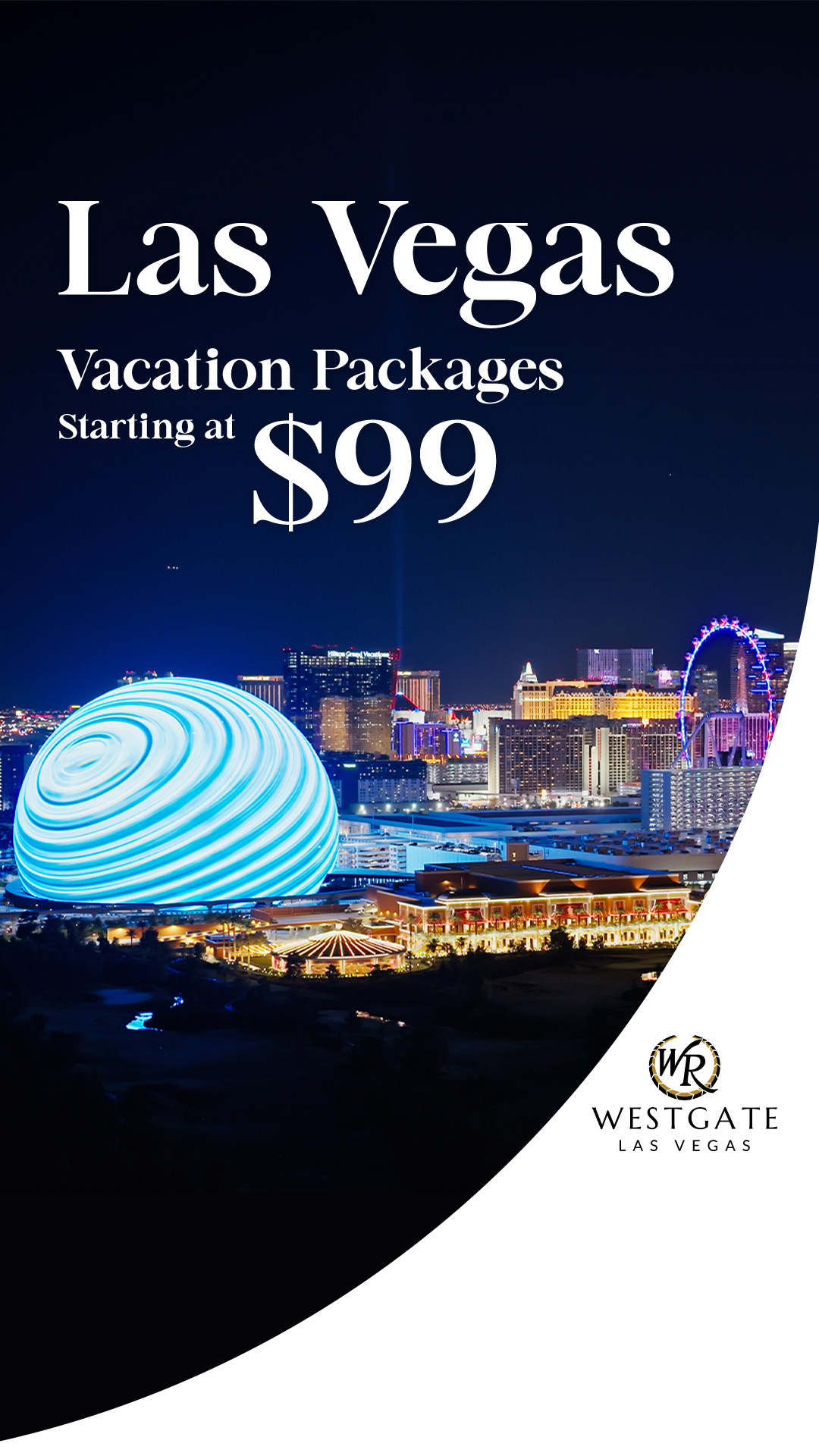Westgate Las Vegas Resort & Casino Facebook ad