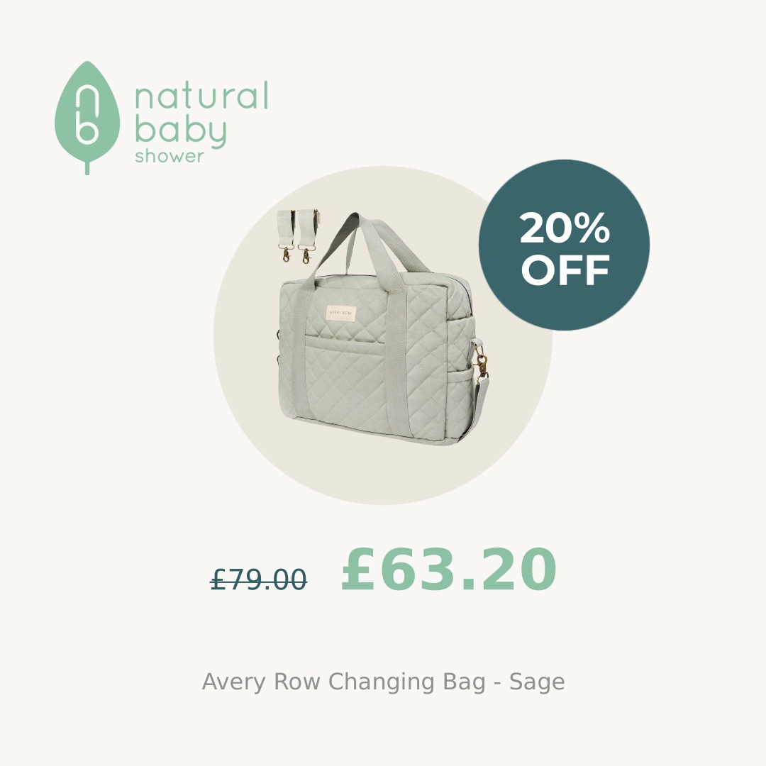 Natural Baby Shower Facebook ad
