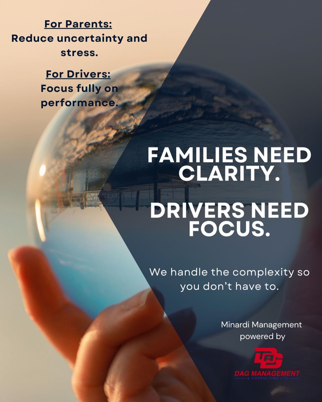 Minardi Management Facebook ad