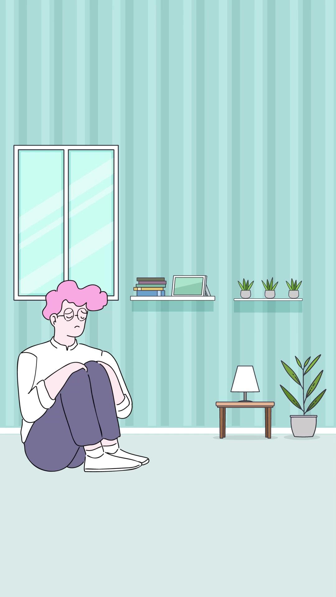 Uplifty Facebook ad: All-in-One Mental Health App