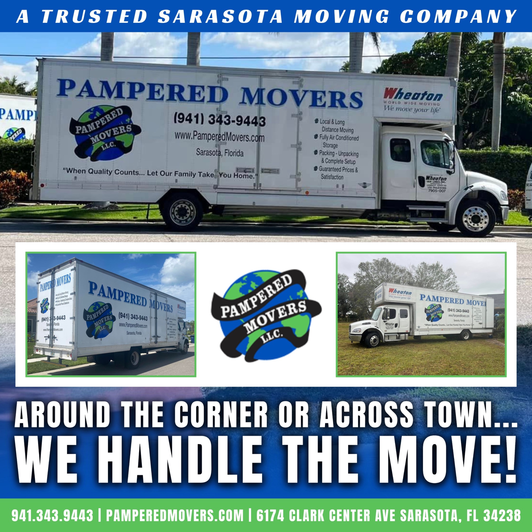 Pampered Movers: Your Moving, Packing and Storage Specialist Facebook ad