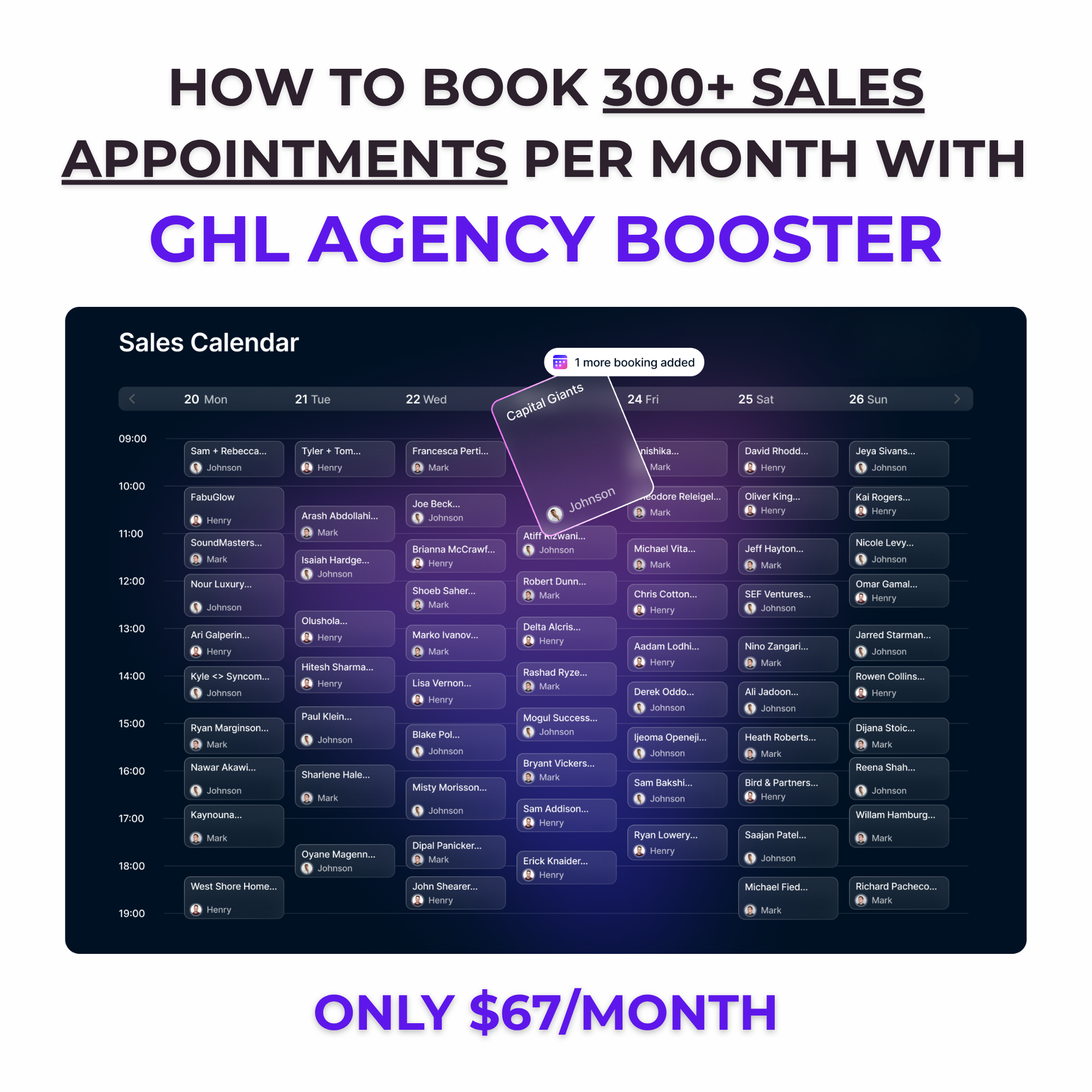 Syncom Media Facebook ad: Book 300+ Sales Meetings with 1 Sales Letter