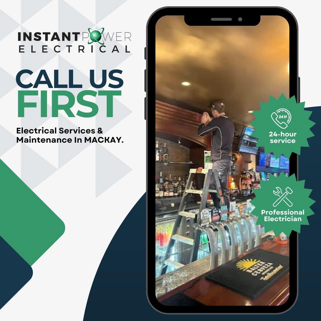 Instant Power Electrical Facebook ad: Instant Power Electrical Mackay | Commercial Electricians