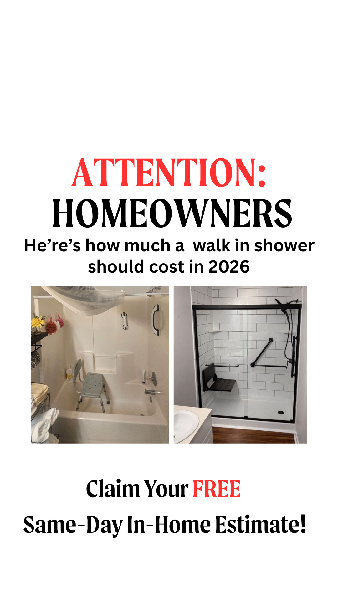 Baths R Us Facebook ad