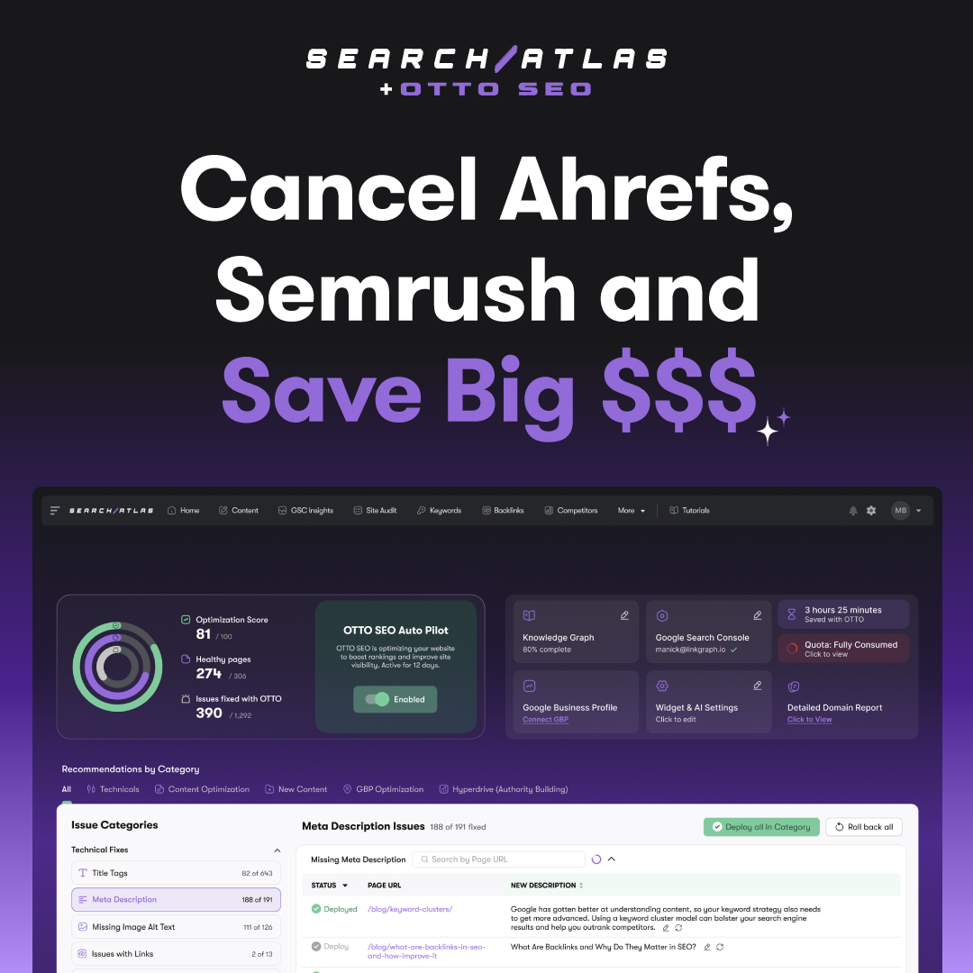 Search Atlas Facebook ad