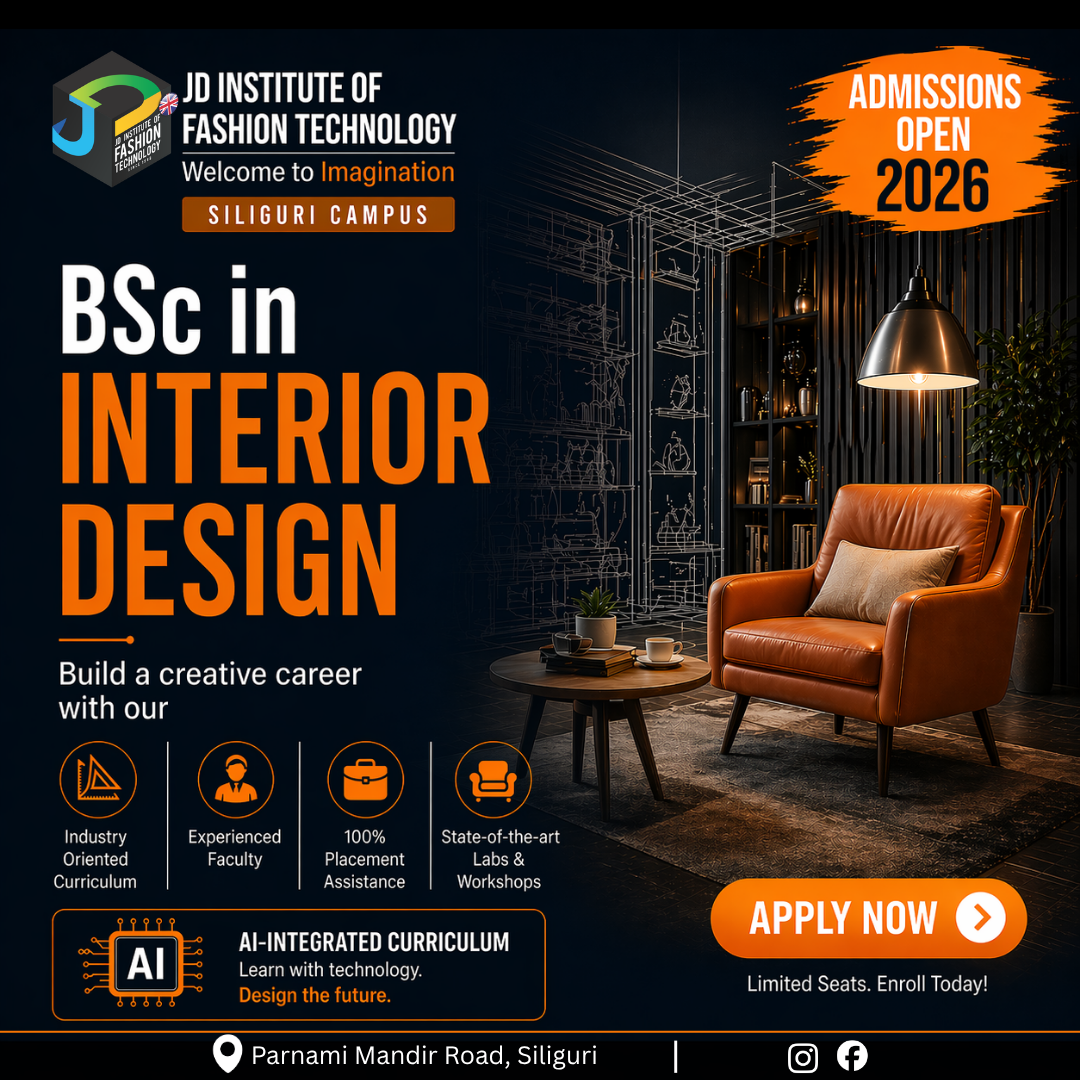 JD Institute of Fashion Technology,Siliguri Facebook ad