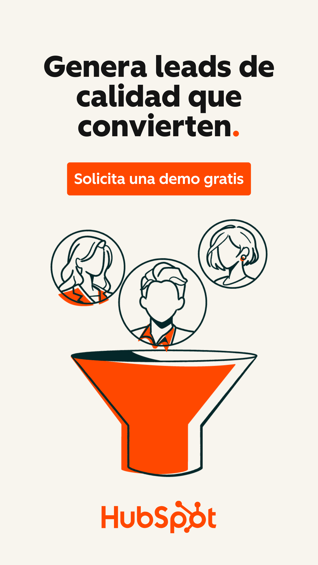 HubSpot Facebook ad