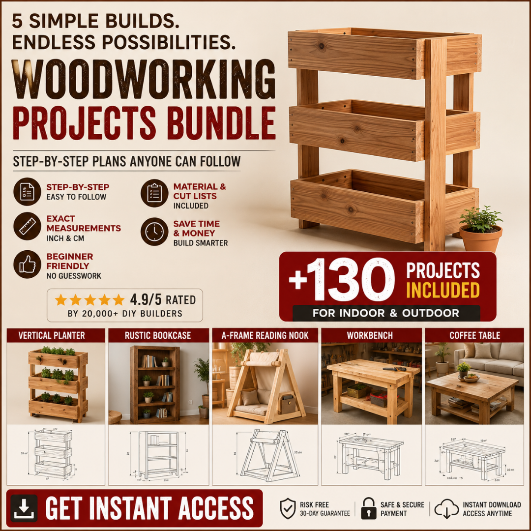 Wood Blueprints Facebook ad