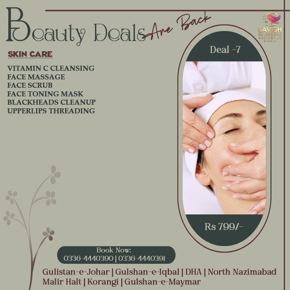 Lavish Hair & Beauty Salon Facebook ad