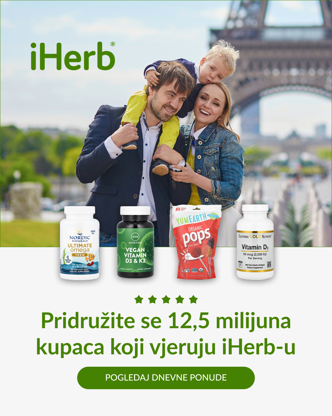 iHerb Facebook ad