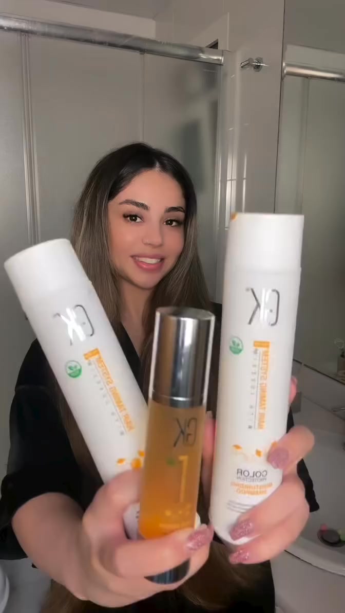 GK Hair Gulf Facebook ad: Deep Hydration Magic