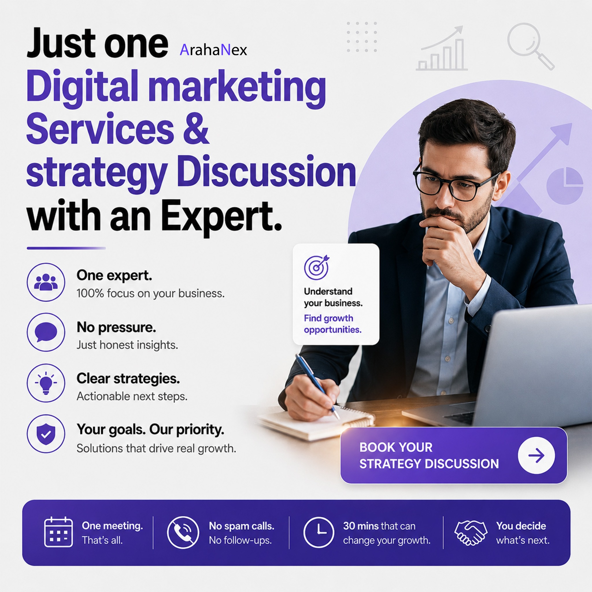ArahaNex Facebook ad: Content Marketing & Development Agency