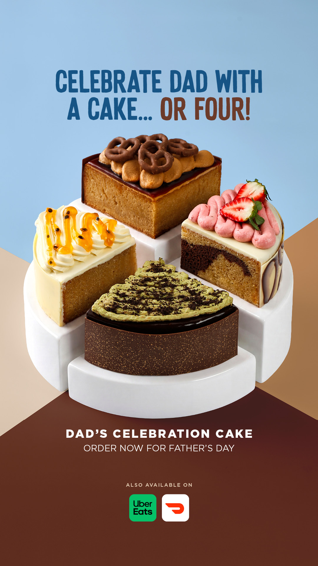 The Cheesecake Shop Facebook ad from Aug 9, 2026