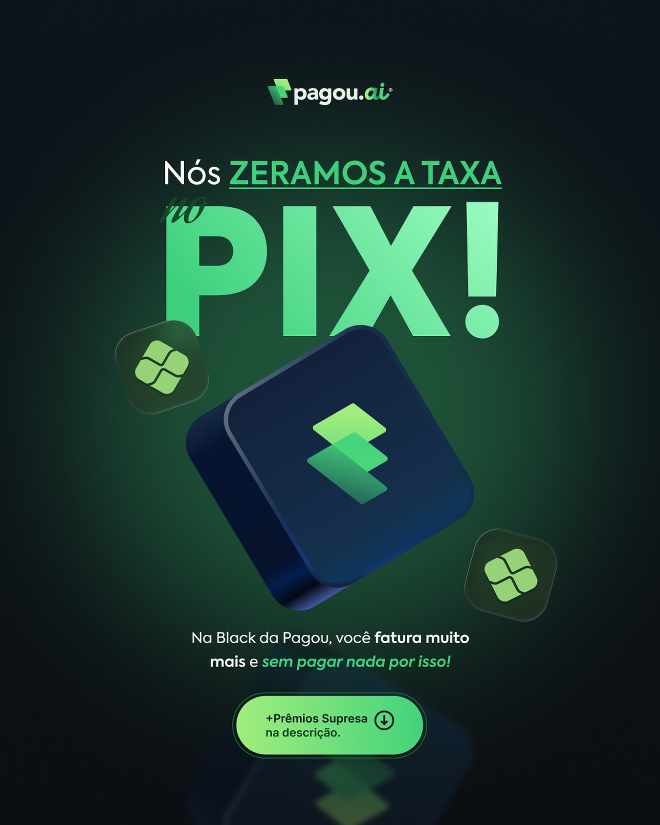 Pagou.ai Facebook ad: Pagou.ai | Plataforma de Pagamentos para Conversão