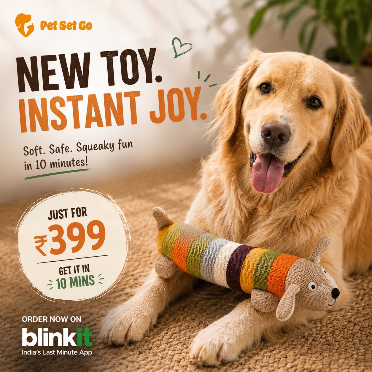 Pet Set Go Facebook ad