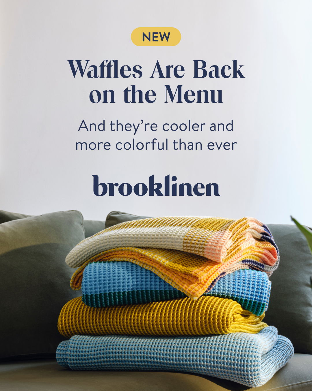 Brooklinen Facebook ad