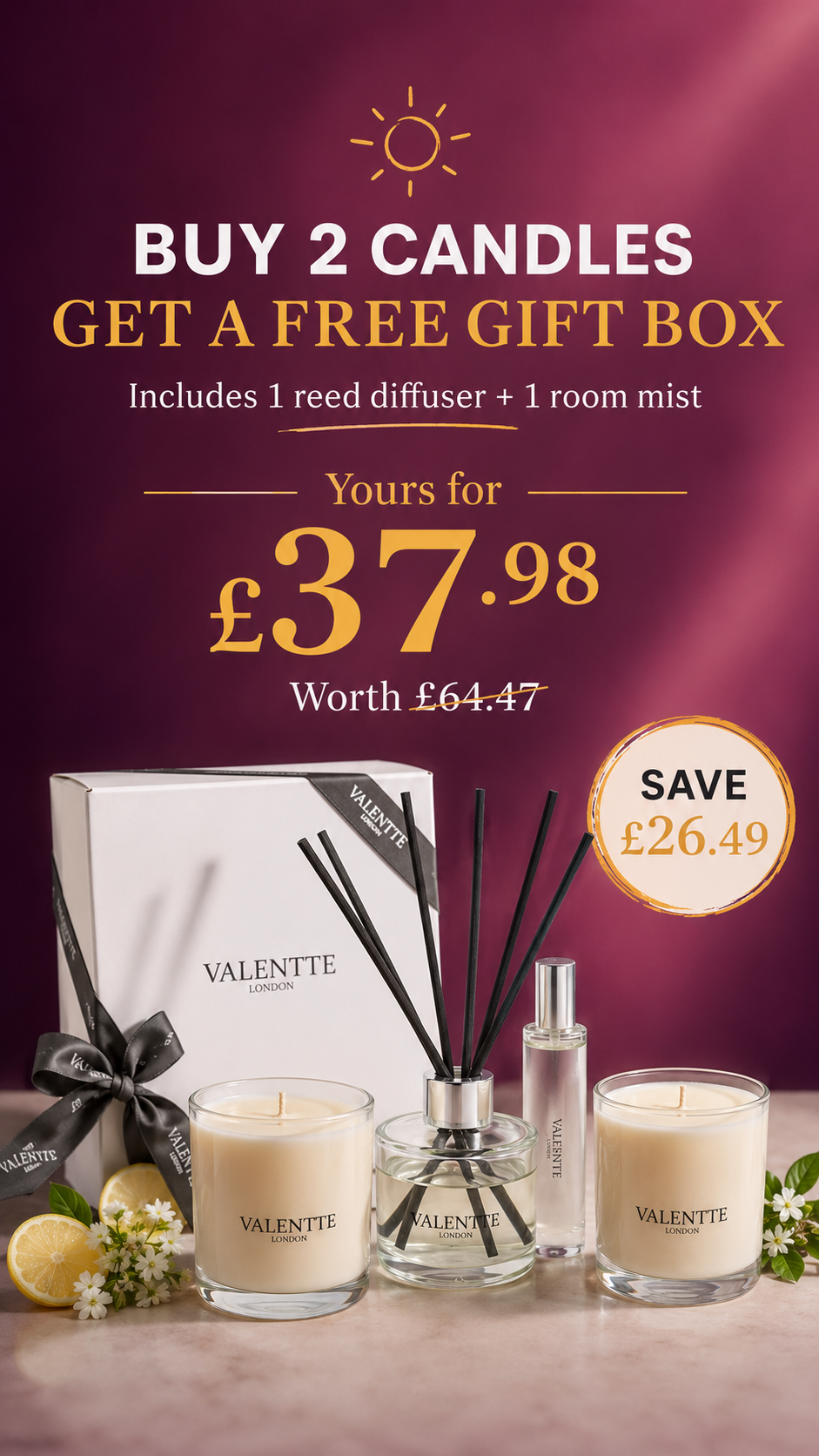 Valentte London  Facebook ad