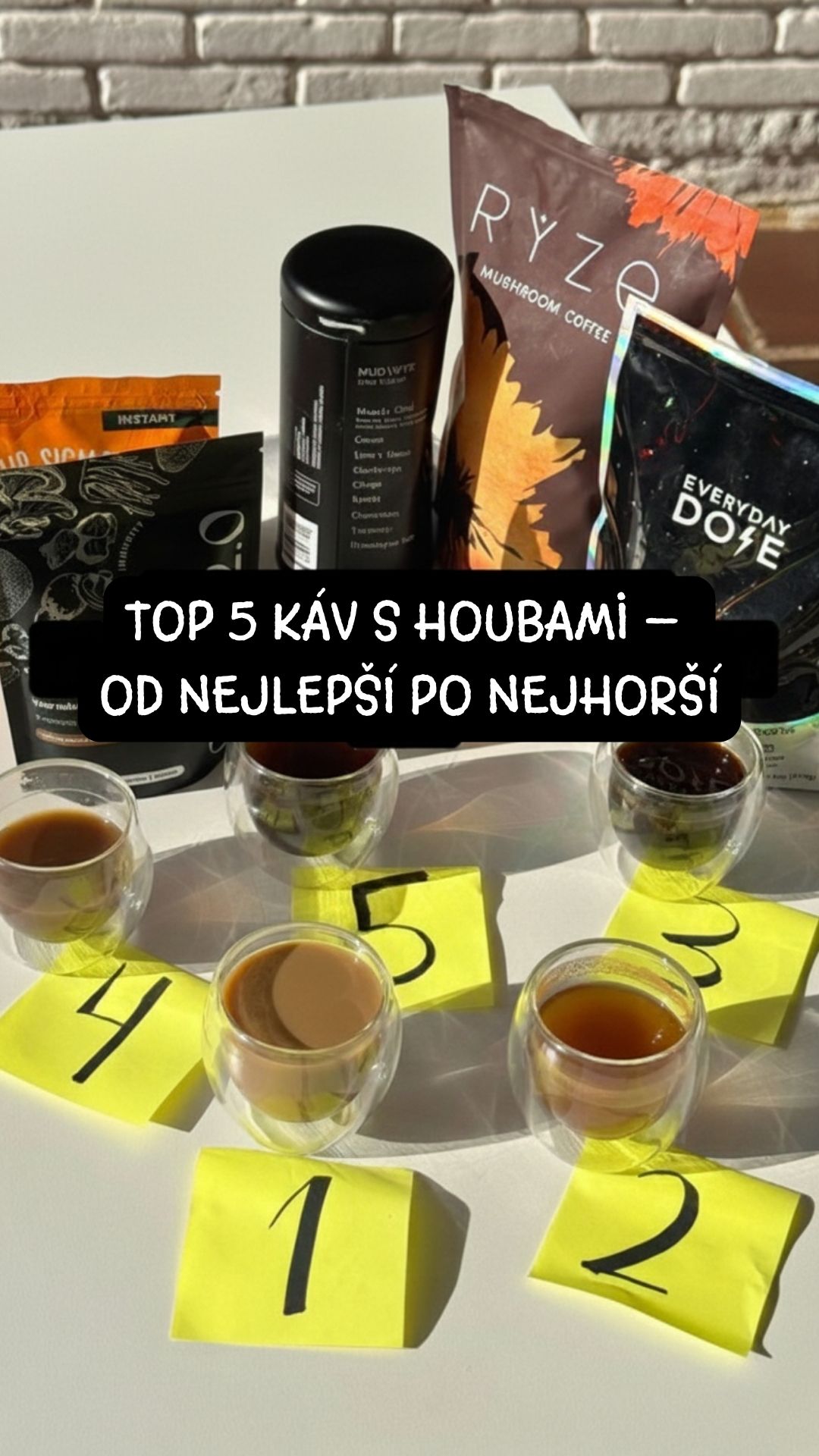 Dr. Anna Klein Facebook ad: Otestovala jsem 5 houbových káv na soustředění a energii