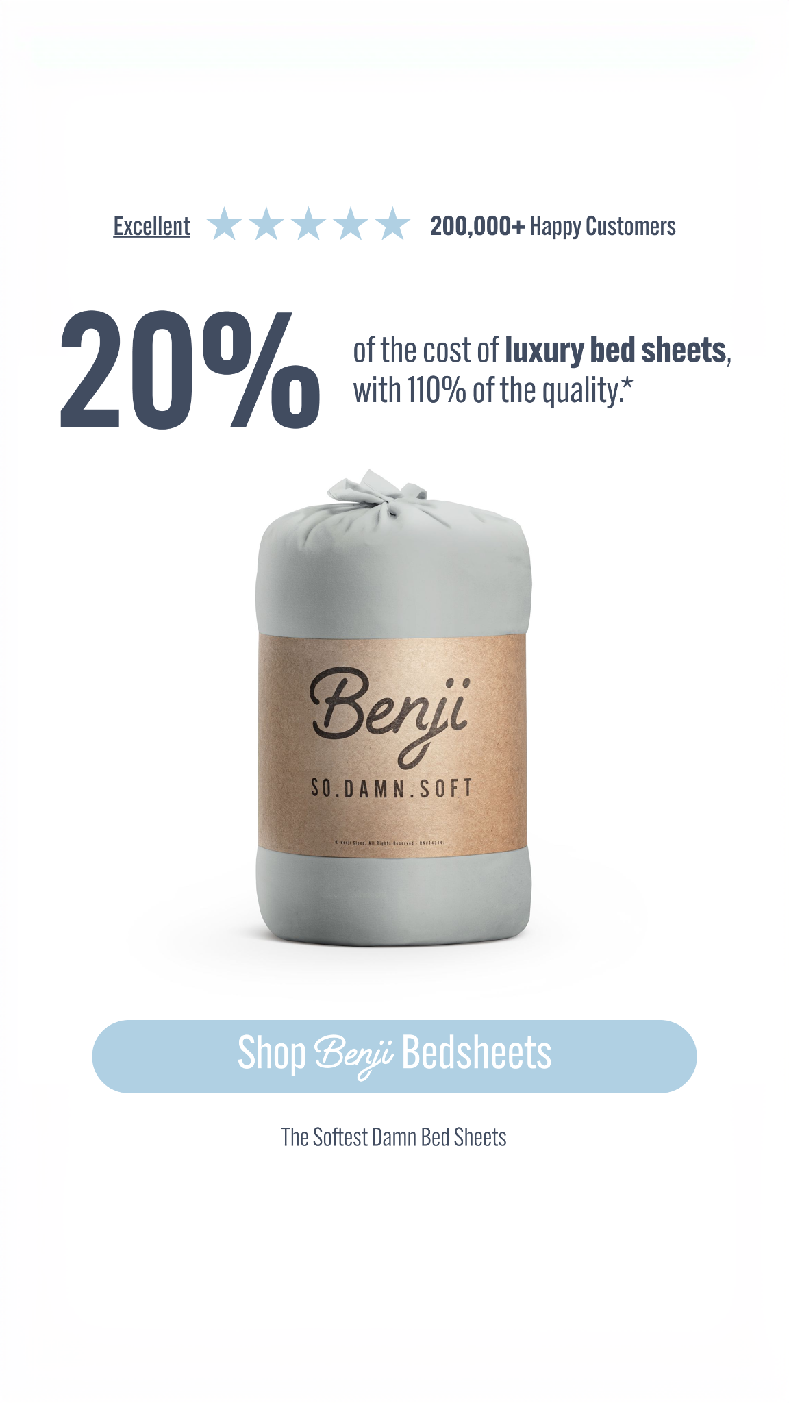 Benji Sleep Facebook ad