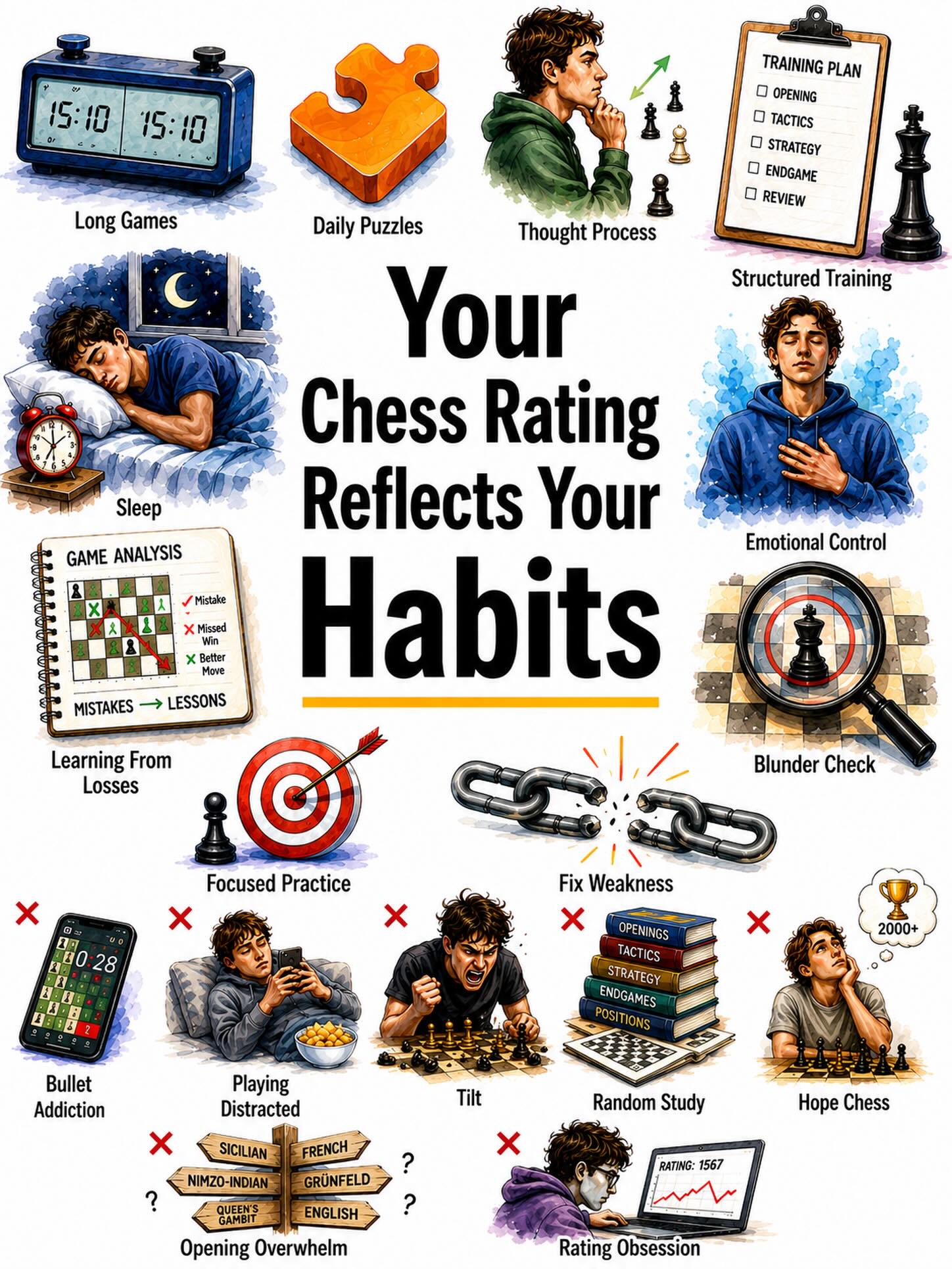 Chess Master School Facebook ad