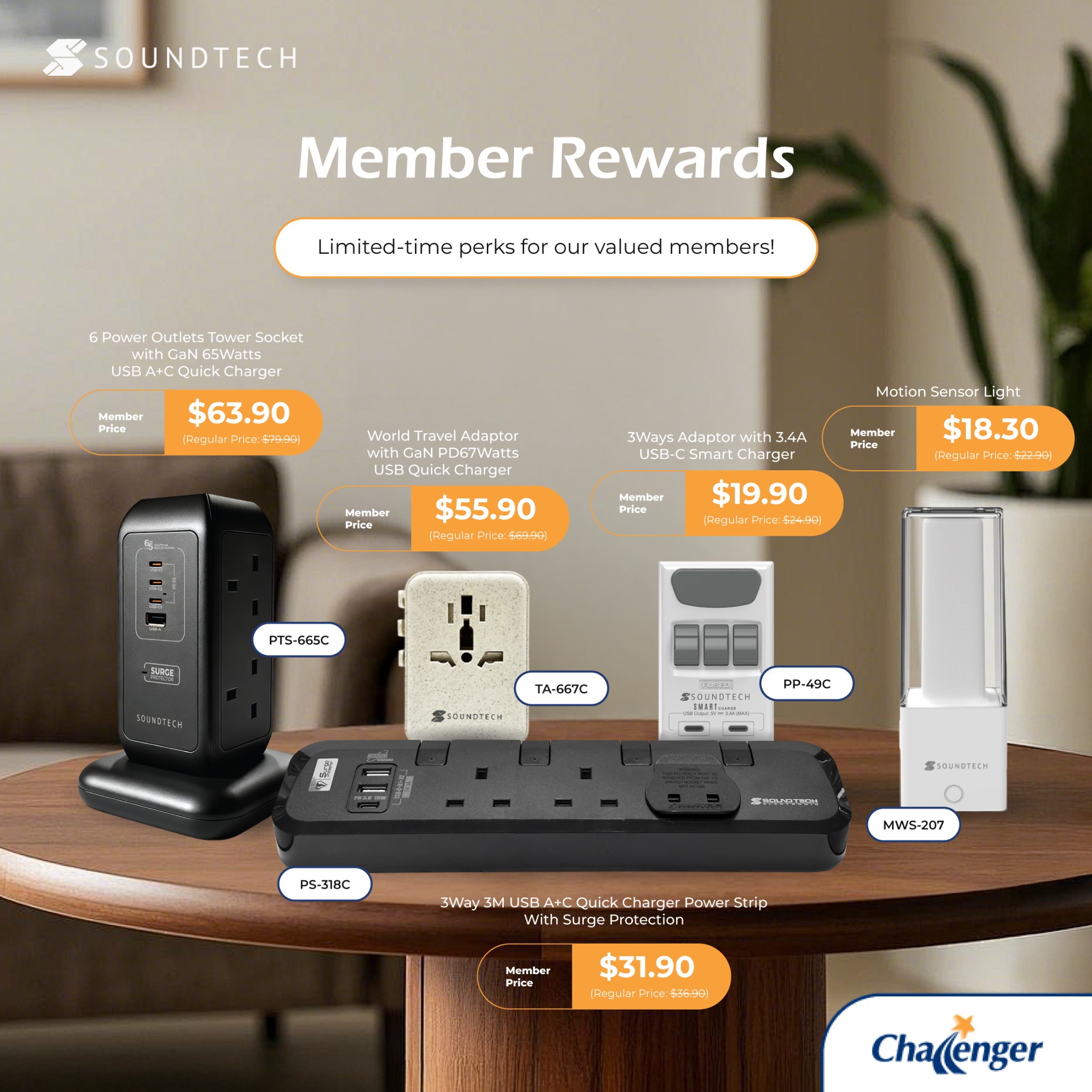 Challenger Singapore Facebook ad