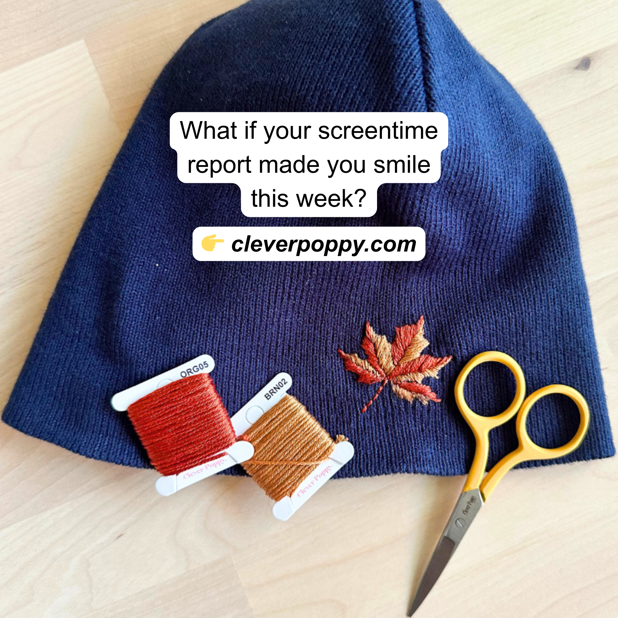 Clever Poppy Facebook ad