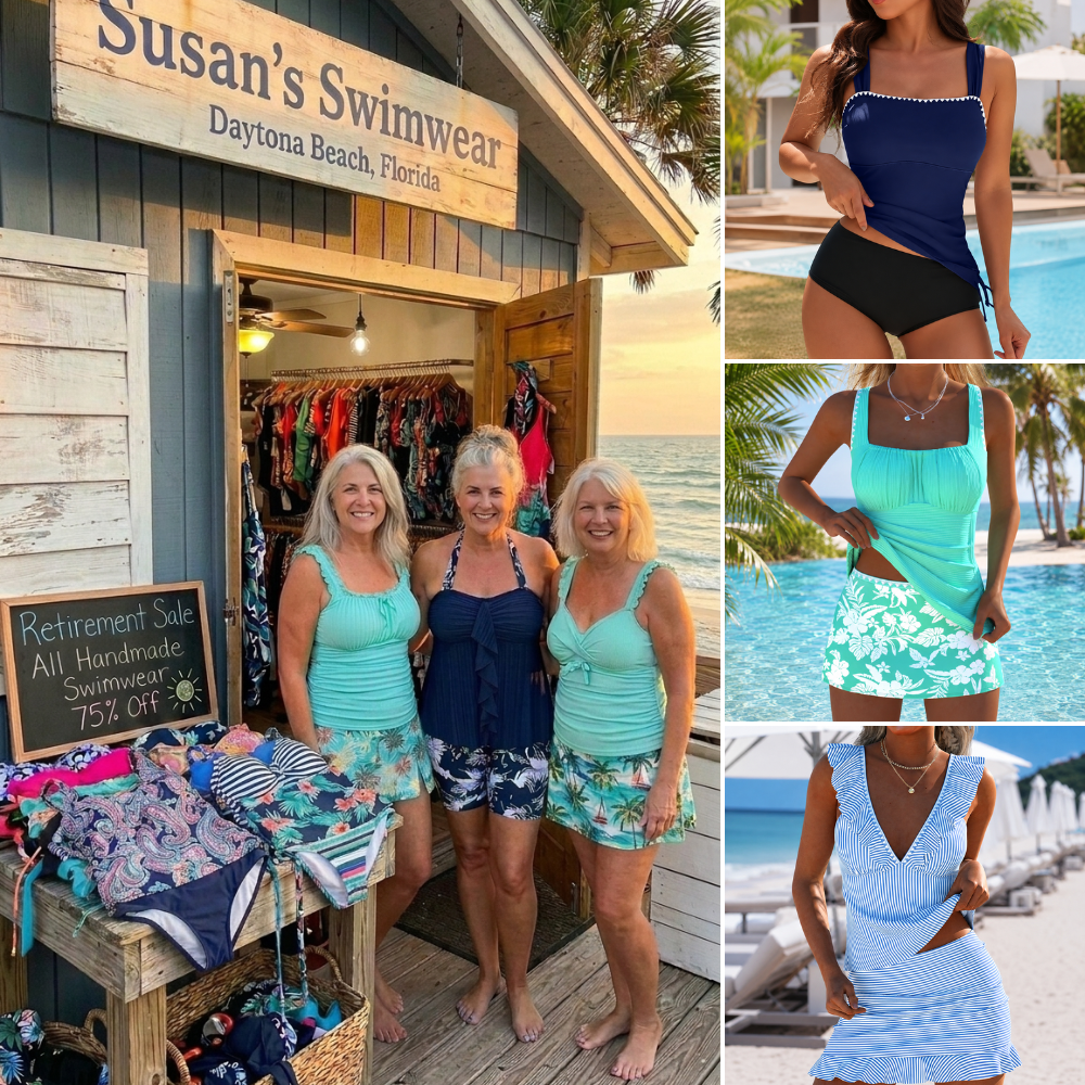 Susan Simmons Facebook ad: Susan's Swimwear Is Closing After 11 Years