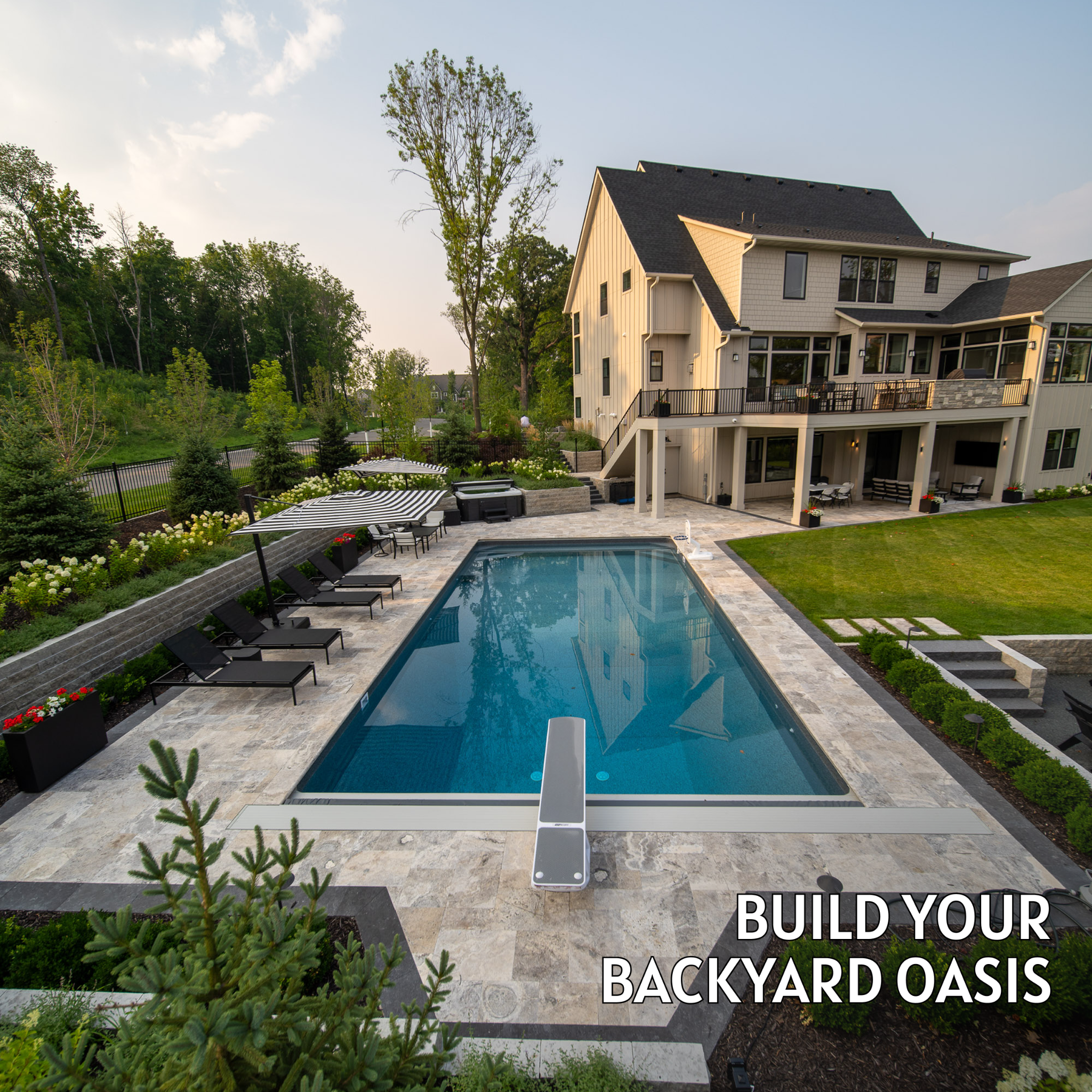 Plan Pools & Concrete Facebook ad