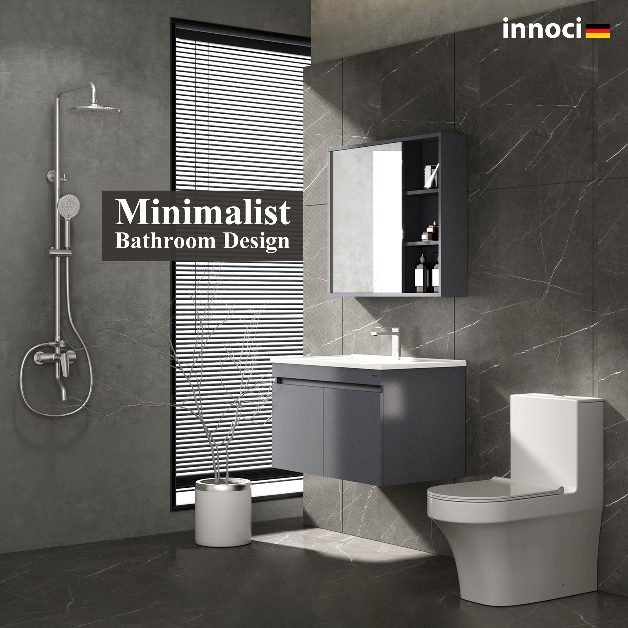 Innoci Cambodia Facebook ad: Innoci បន្ថែមនូវប្រណិតភាព ភាពឆ្នៃប្រឌិត សម្រាប់បន្ទប់ទឹក…