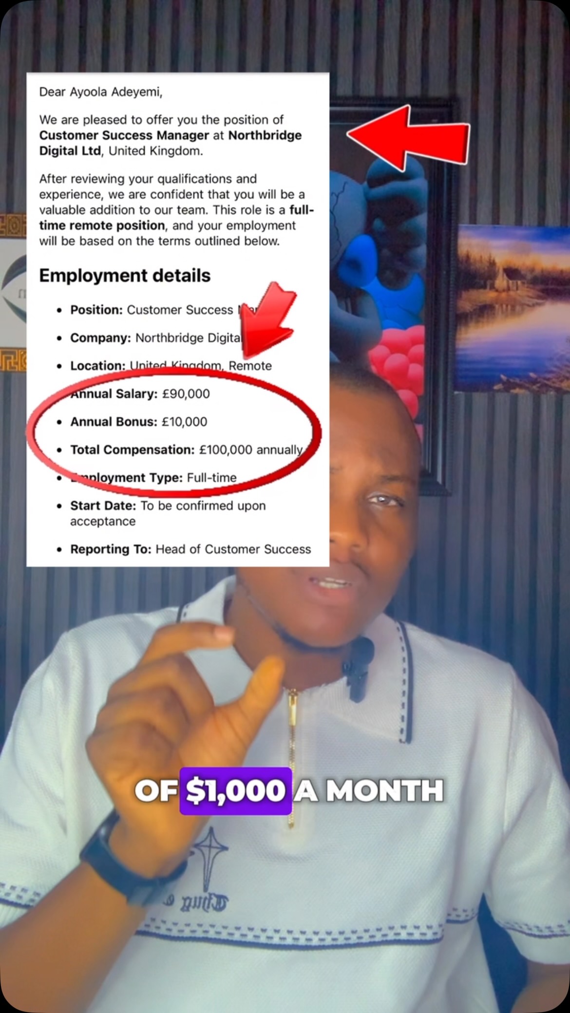 CynTern Facebook ad: Last month 70 people were exactly where you…