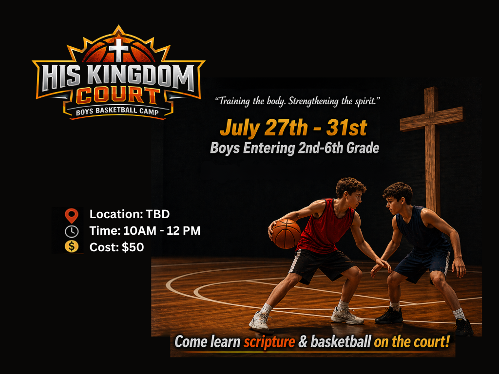 Northfield Baptist Church Facebook ad: Registration is now open for the Boys Basketball…