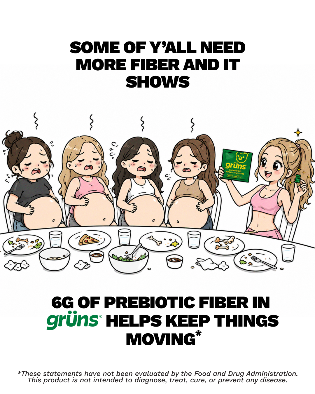 Grüns Facebook ad