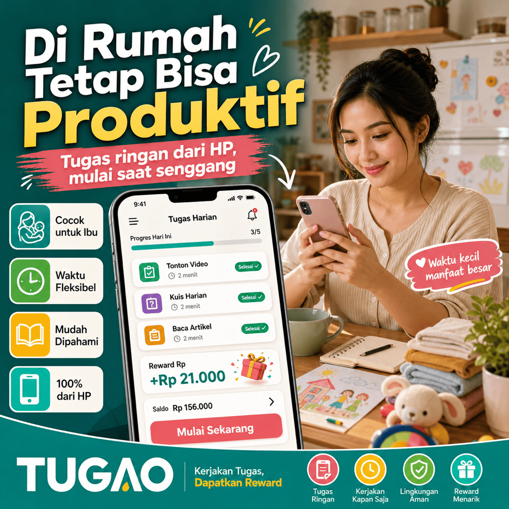 TugaoApp Facebook ad: Cuan online dari aplikasi