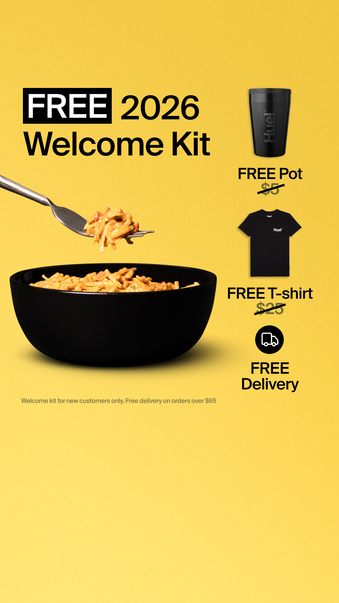 Huel Facebook ad