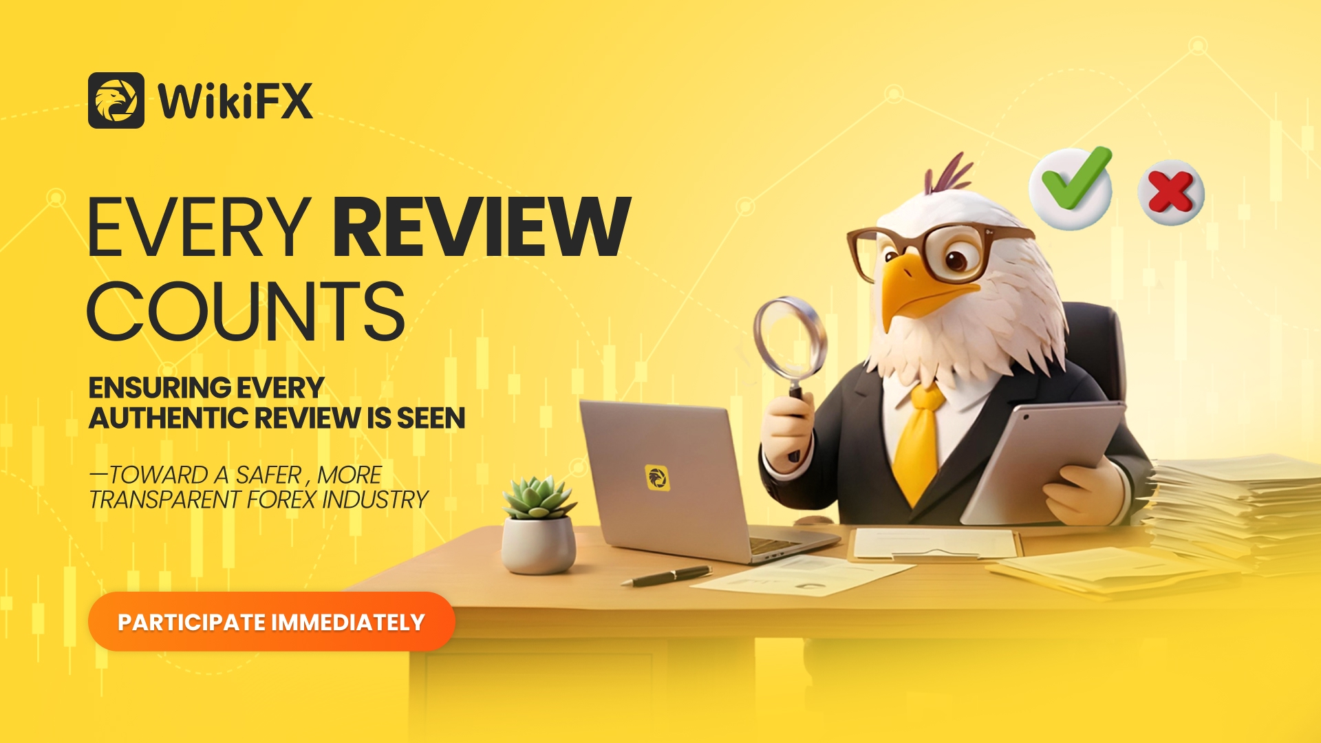 WikiFx APP Facebook ad: The WikiFX Every Review Counts campaign is in…