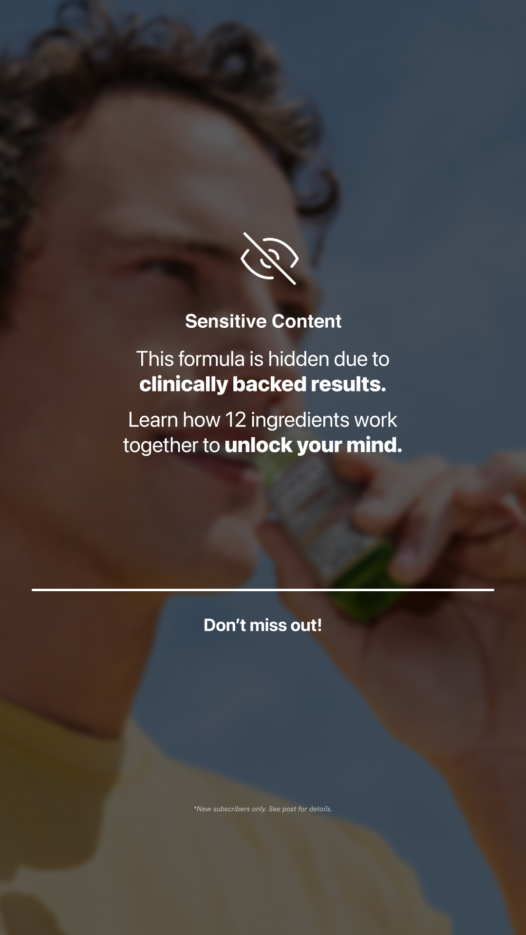 Magic Mind Facebook ad