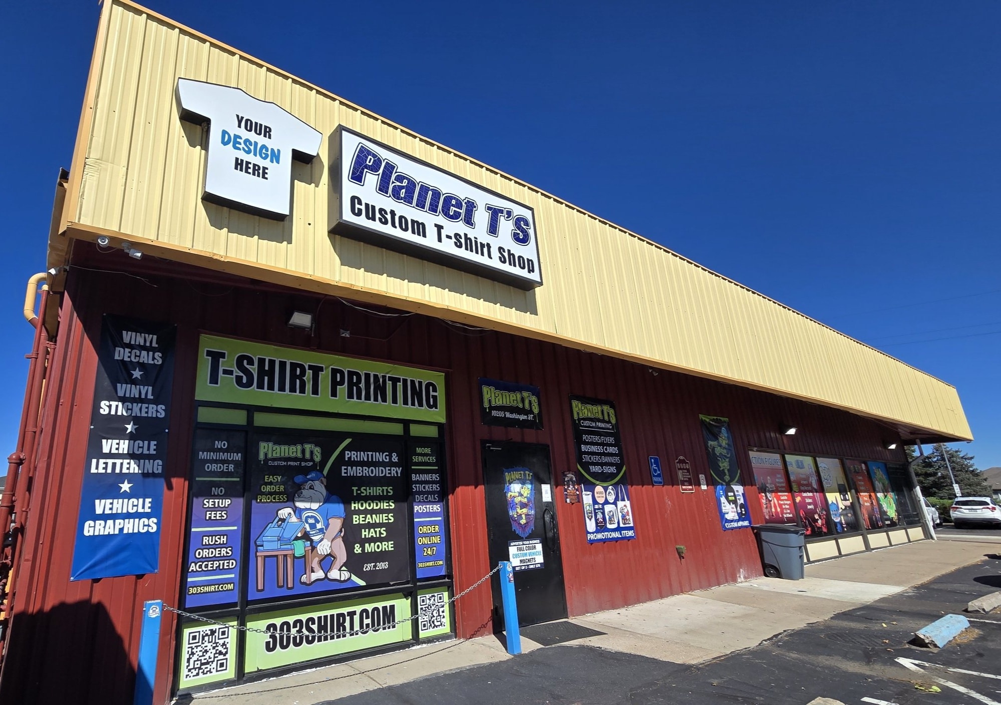 Planet T's Facebook ad