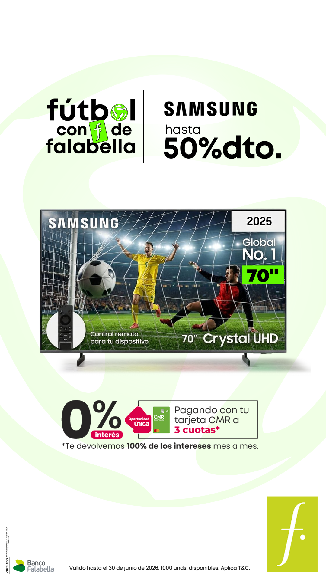 Falabella Colombia Facebook ad