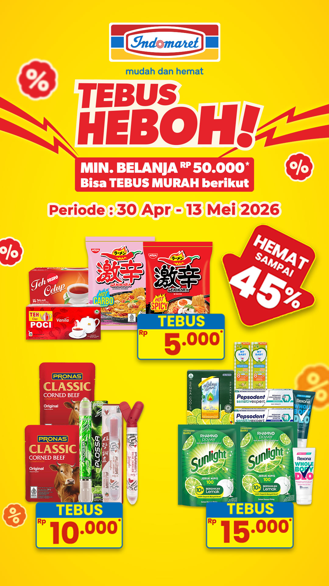 Indomaret Facebook ad