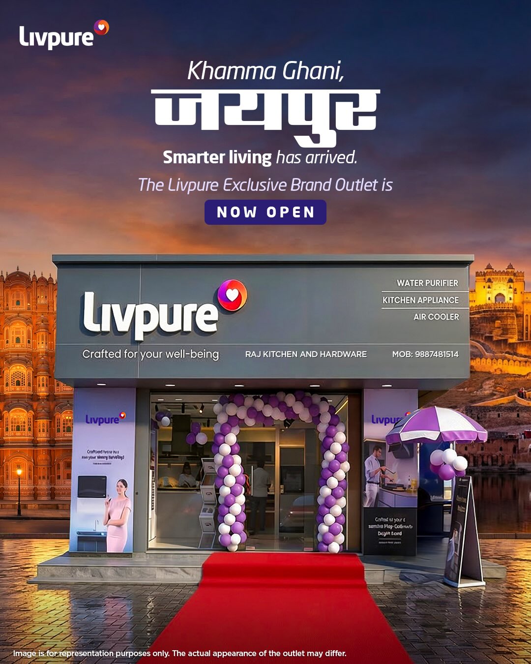 Livpure India Facebook ad