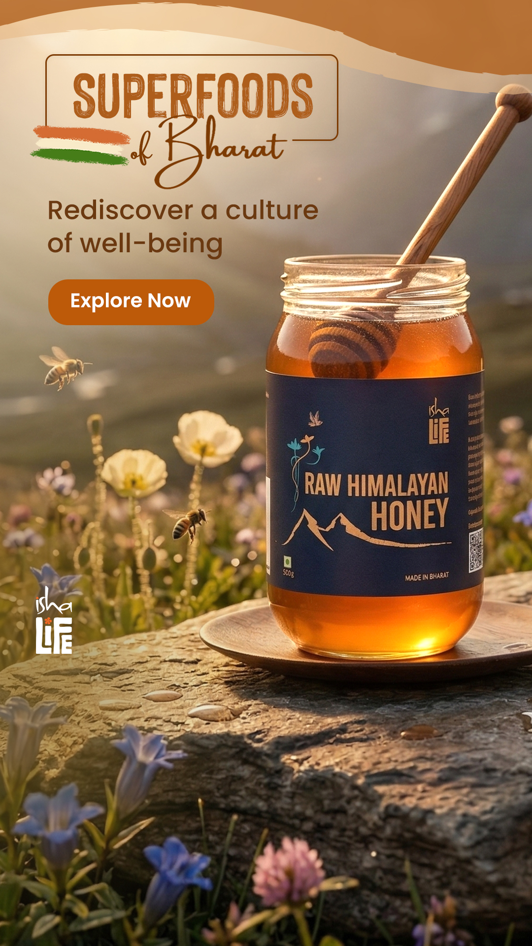 Isha Life Facebook ad