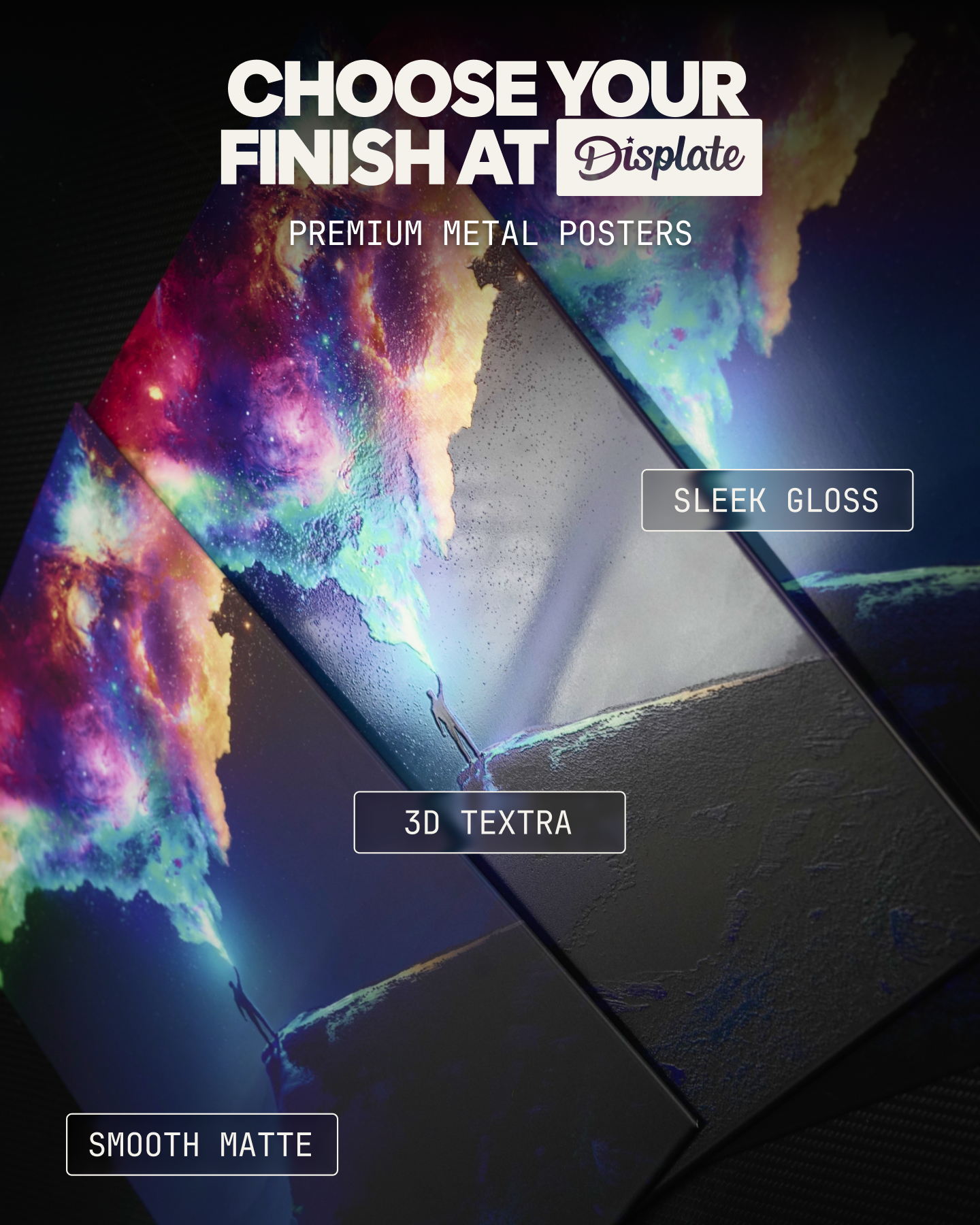 Displate Facebook ad