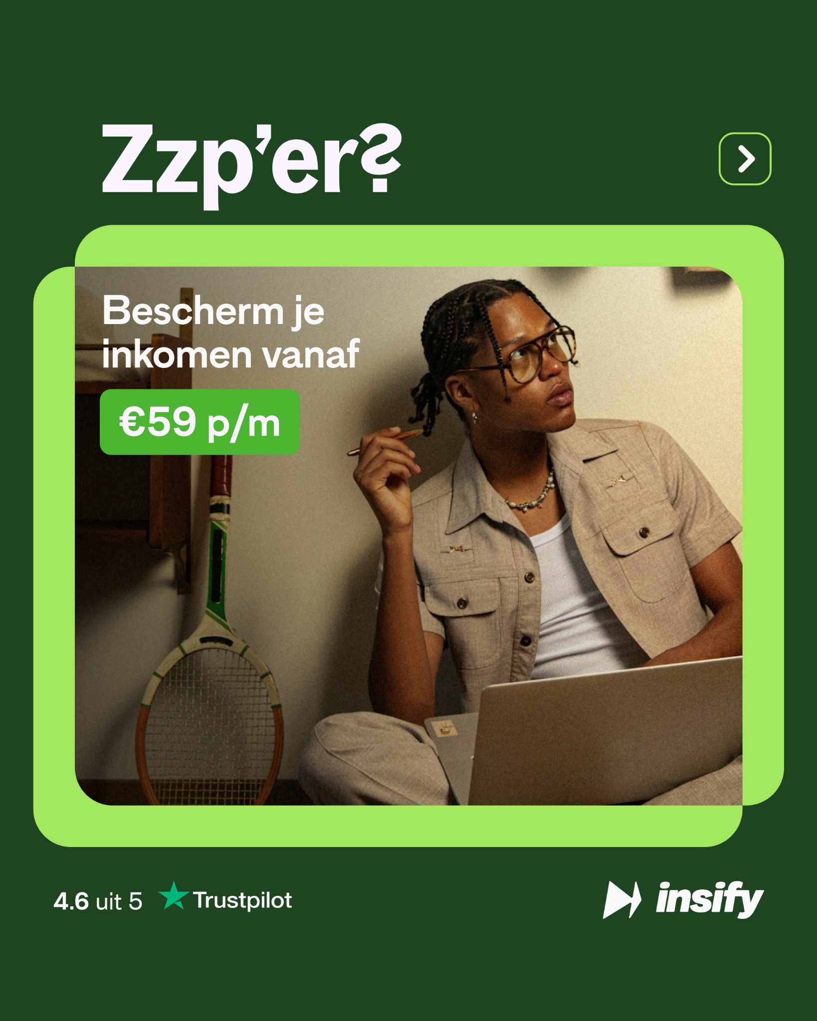 Insify Facebook ad