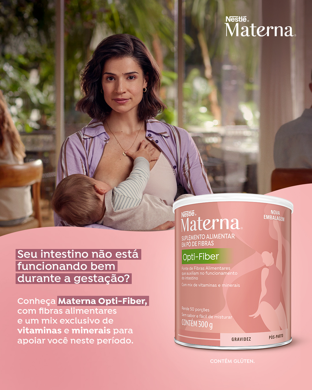 Nestle Materna Brasil Facebook ad from Jul 20, 2026