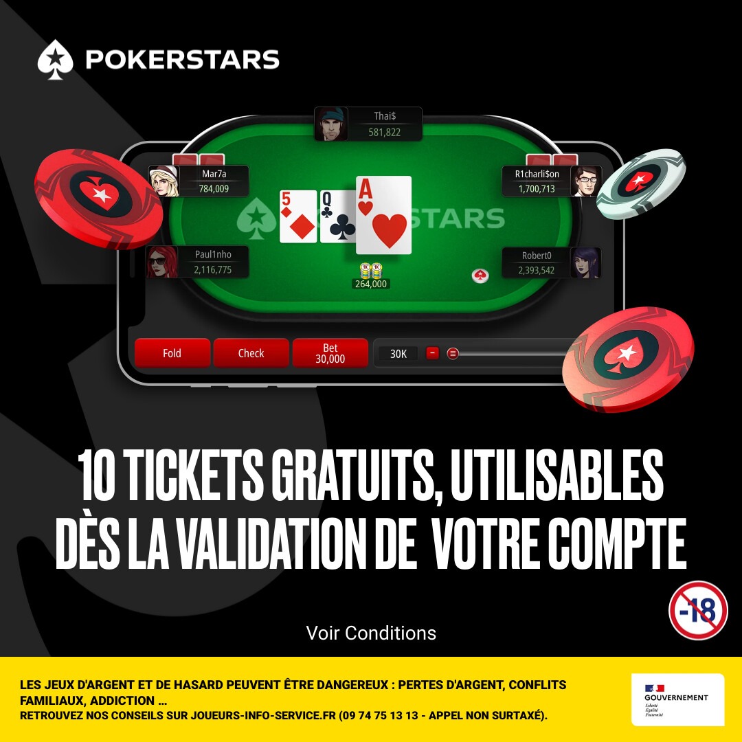 PokerStars Facebook ad